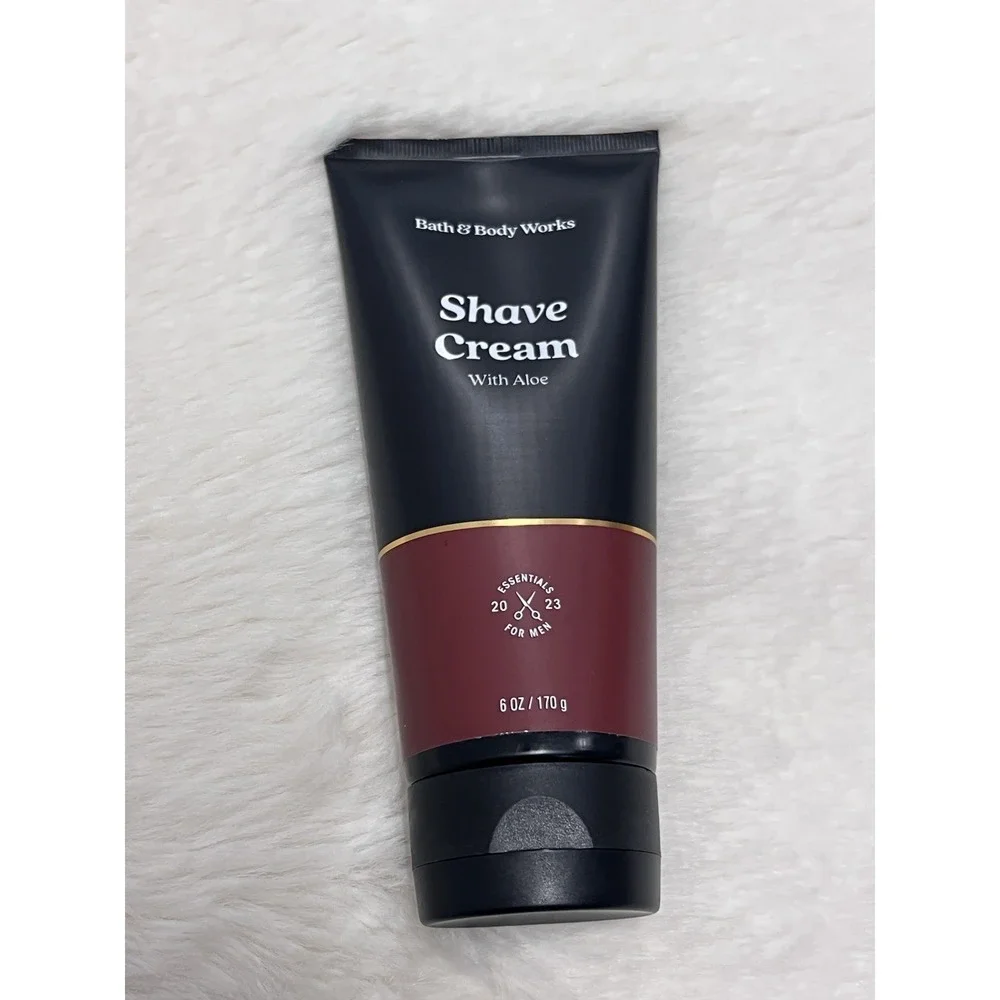 Bath & Body Works Men's Shave Cream W/ Aloe, NWT, 6oz, New